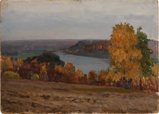 Шурпин Фёдор Саввич. На реке Ипуть